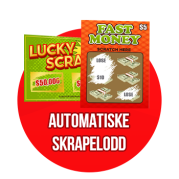 Automatisk skrapelodd ikon