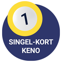 Single-card keno