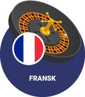 Rulett med fransk flagg
