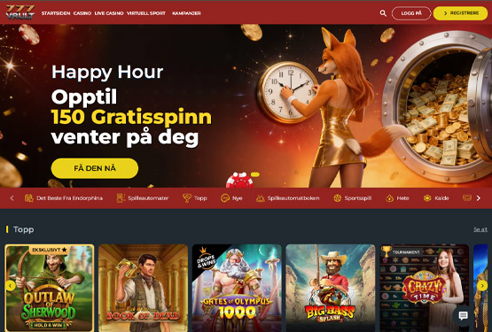 777Vault Casino hovedsiden
