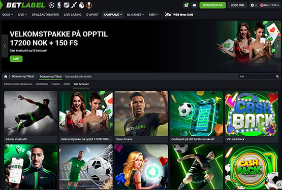 Betlabel Casino bonuser