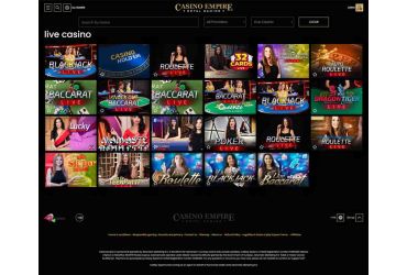 Casino Empire Online – Live Casino