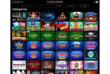 Casino Empire Online – Bordspill