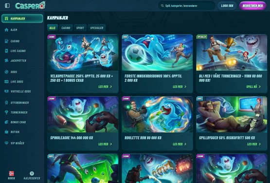 Caspero Casino bonuser