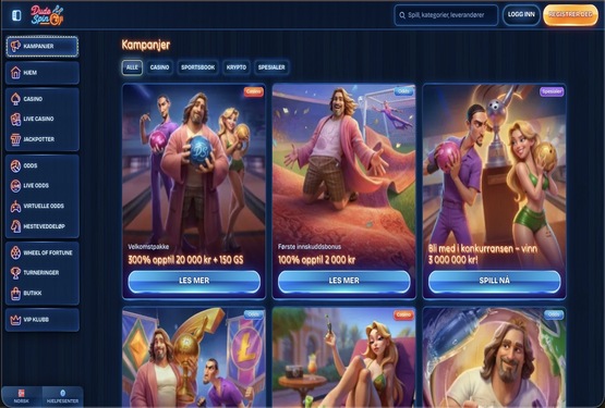 DudeSpin Casino bonuser