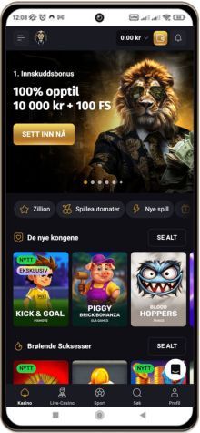 FortunePlay Casino på mobilskjerm