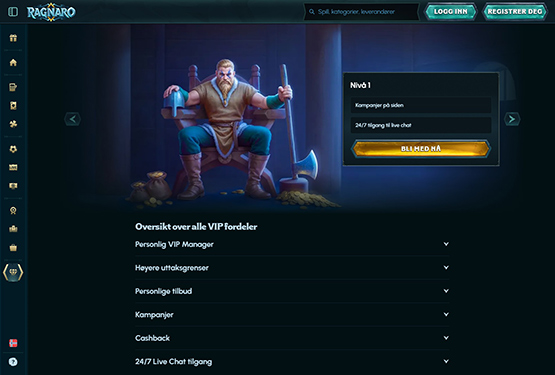 Ragnaro Casino VIP