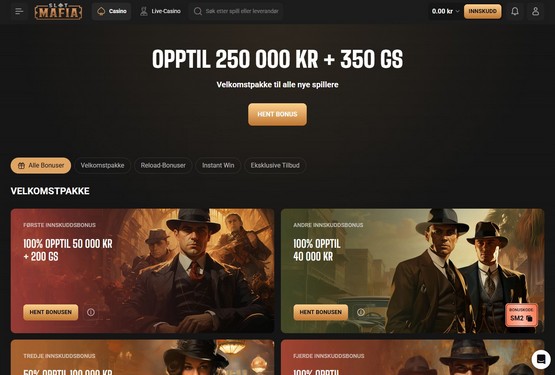 Slot Mafia Casino bonuser