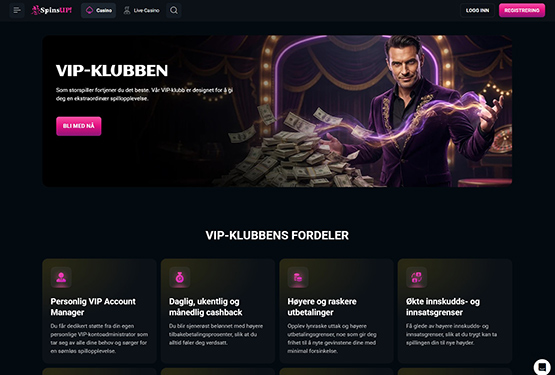 Spinsup Casino VIP
