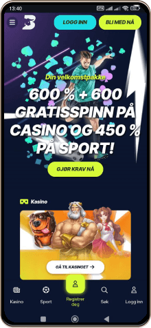 BetBeast Casino mobil