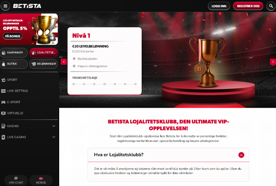 Betista Casino VIP