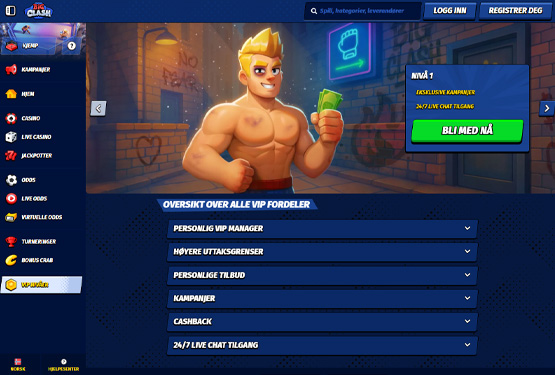 BigClash Casino VIP