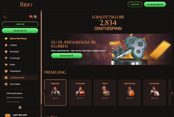 Ritzo Casino Win Booster