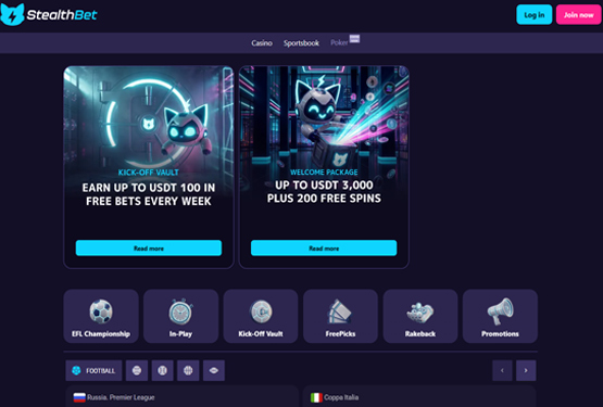 Stealthbet Casino bonuser