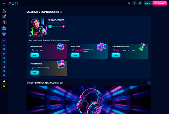 Xon.bet Casino VIP-program