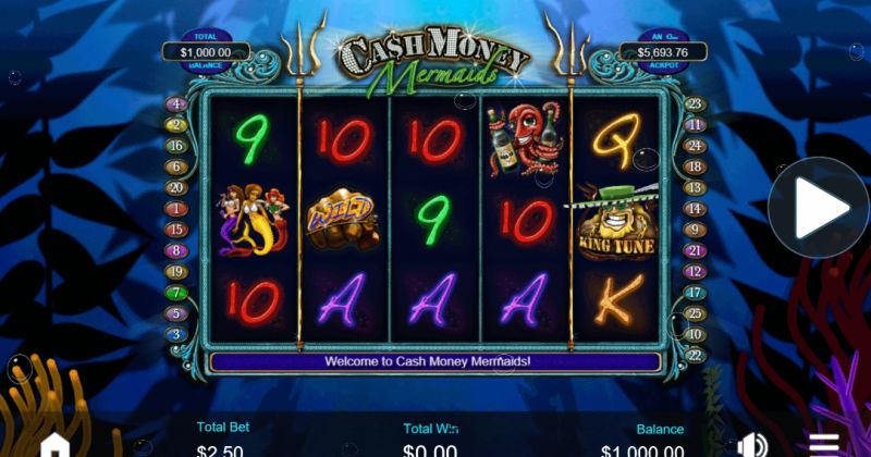 Spill på Cash Money Mermaids spilleautomat på nett av Betsoft gratis nå | Casinopånett.eu