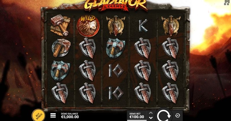 Spill på Gladiator Legends spilleautomat på nett av Hacksaw gratis nå | Casinopånett.eu
