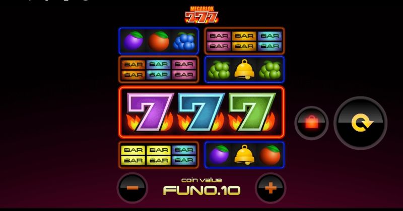 Spill på Megablox 777 spilleautomat på nett av 1x2 Gaming gratis nå | Casinopånett.eu