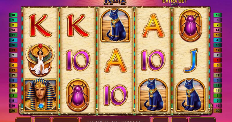Spill på Pharaoh's Ring spilleautomat på nett av Greentube gratis nå | Casinopånett.eu