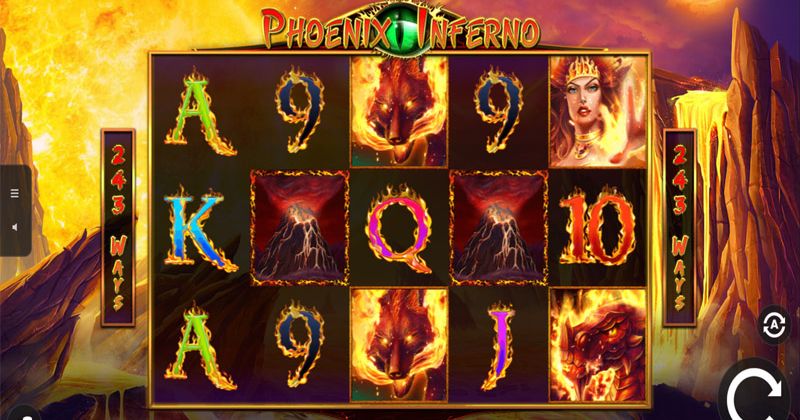 Spill på Phoenix Inferno spilleautomat på nett av 1x2 Gaming gratis nå | Casinopånett.eu
