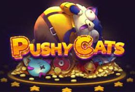 Fakta og figurer i spilleautomaten Pushy cats
