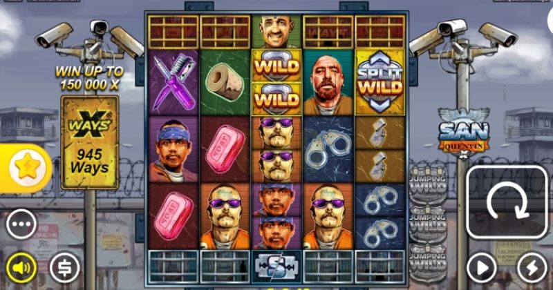 Spill på San Quentin spilleautomat på nett av NoLimit City gratis nå | Casinopånett.eu