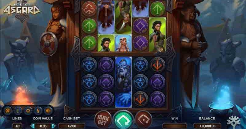 Spill på Age of Asgard spilleautomat på nett av Yggdrasil gratis nå | Casinopånett.eu
