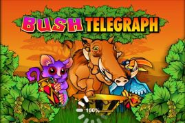Bush Telegraph spilleautomat på nett av Microgaming