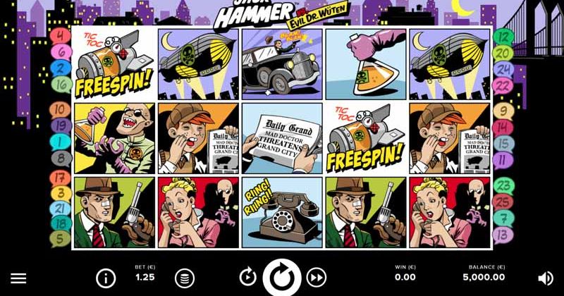 Spill på Jack Hammer spilleautomat på nett av NetEnt gratis nå | Casinopånett.eu