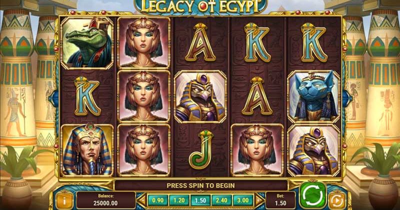 Spill på Legacy of Egypt spilleautomat på nett av Play’n Go gratis nå | Casinopånett.eu