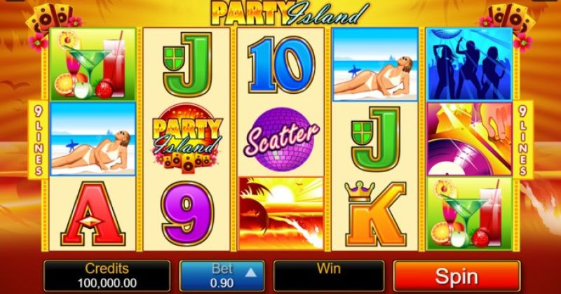 Spill på Party Island spilleautomat på nett av Microgaming gratis nå | Casinopånett.eu