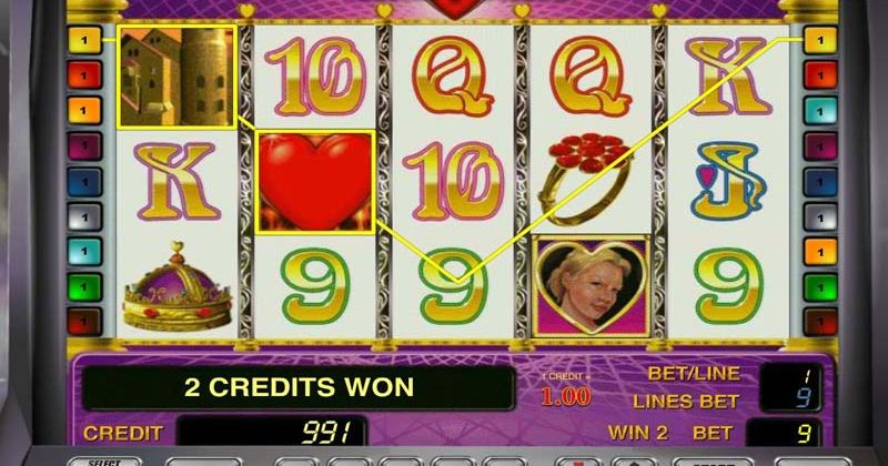 Spill på Queen of Hearts spilleautomat på nett av Novomatic gratis nå | Casinopånett.eu